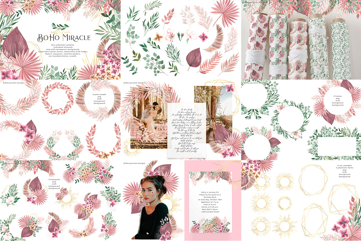 WHOLE SHOP 13969 BUNDLE, an Object Illustration by BilberryCreates (Photo 21 of 70)