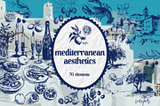 Mediterranean aesthetics, a Decorative Illustration by Chikovnaya (Thumbnail 1 of 17)