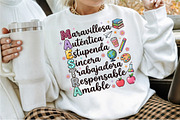 Retro Maestra, First Day of School, a Seasonal Illustration by Sublimation Artist (Thumbnail 2 of 9)