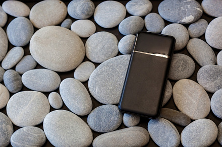 background of round stones, an Abstract Photo by Photostock