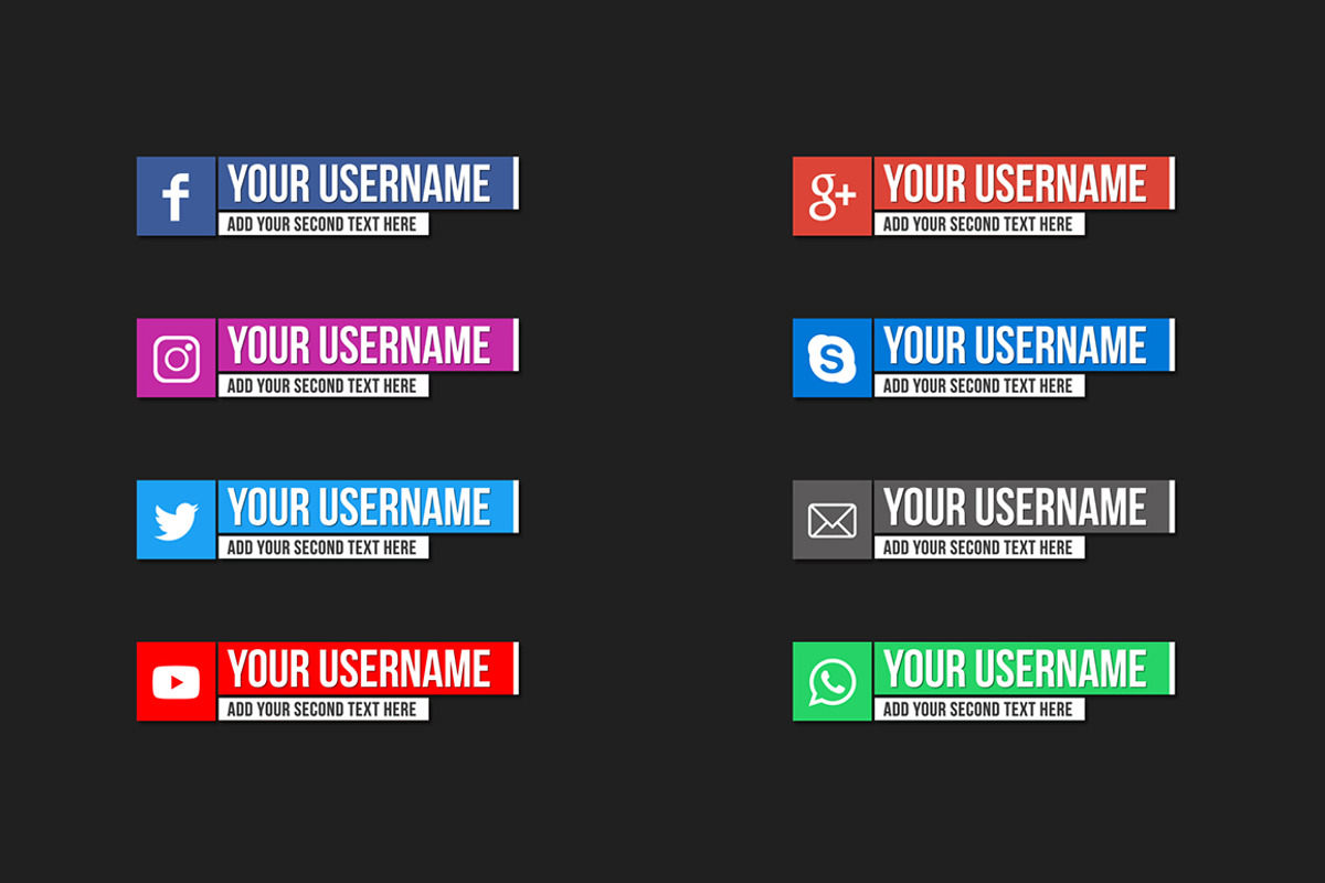 Social Media Lower (.mogrt), a Social Media Template by MinnaPicture (Photo 2 of 2)