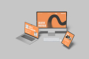 Multi Device Screen Mockup, a Device Mockup by rizalamora (Thumbnail 2 of 12)