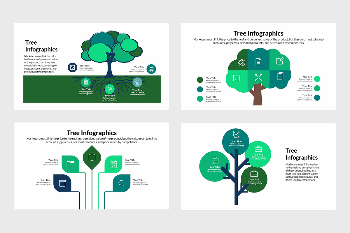 Tree Infographics, a Presentation Template by slidequest