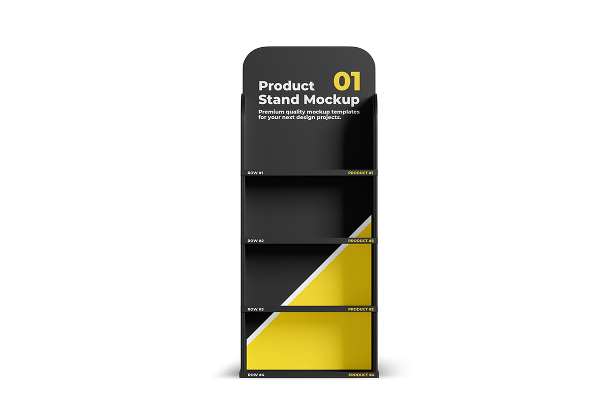 Product Rack Stand Mockup