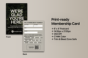 Modern Church Membership Cards, a Card Template by JD Designs (Thumbnail 2 of 4)