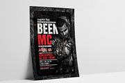 DJ Concert Flyer/Poster, a Flyer Template by Mariux (Thumbnail 1 of 2)