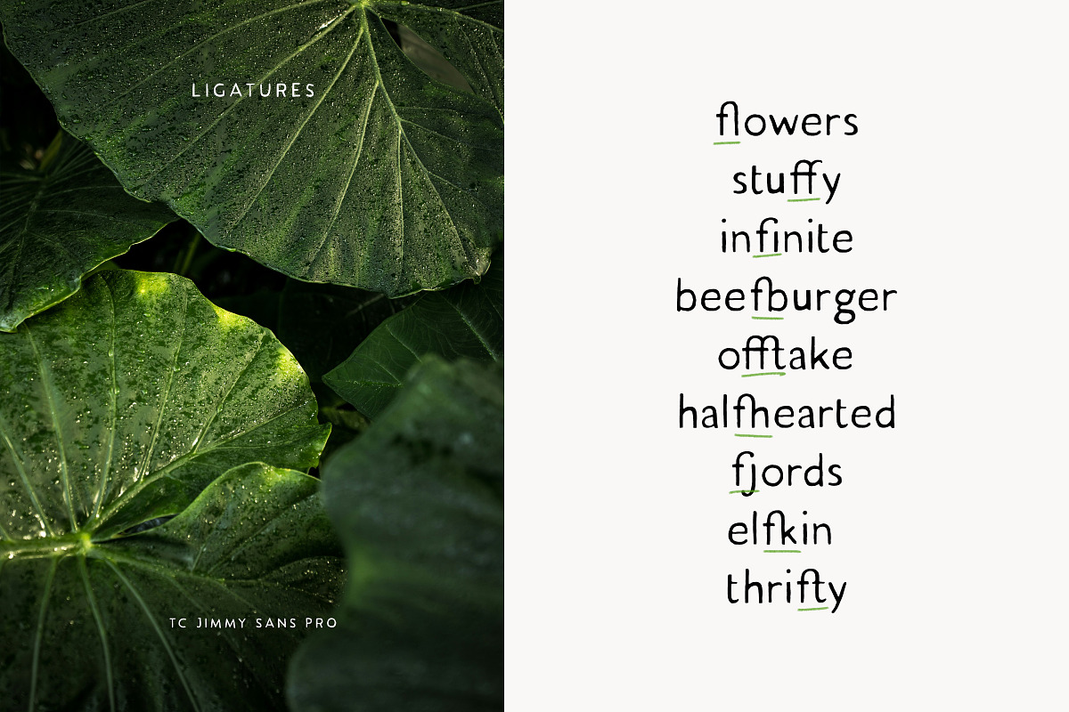 Jimmy Sans Pro - Handwritten Sans, a Sans Serif Font by Tom Chalky (Photo 4 of 7)