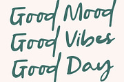 Sandra Drawn, a Script Font by Craft Supply Co. (Thumbnail 3 of 8)