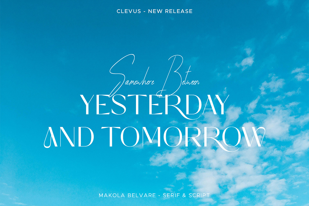 Makola Belvare | Font Duo, a Sans Serif Font by ClevUs (Photo 8 of 12)