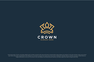 Crown Logo Template