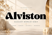 Alviston, a Serif Font by Wow Magic (Thumbnail 1 of 4)