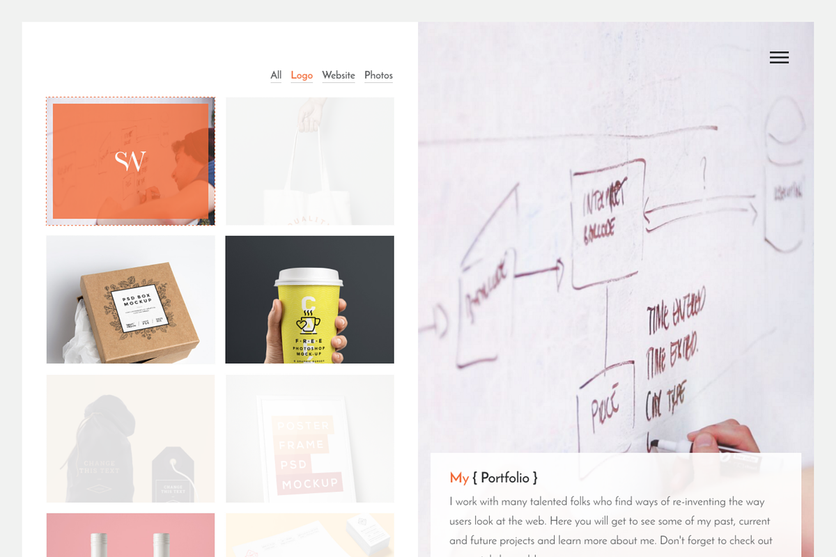 Sawyer - Personal Resume & Portfolio, a Bootstrap Template by FWPolice (Photo 5 of 6)