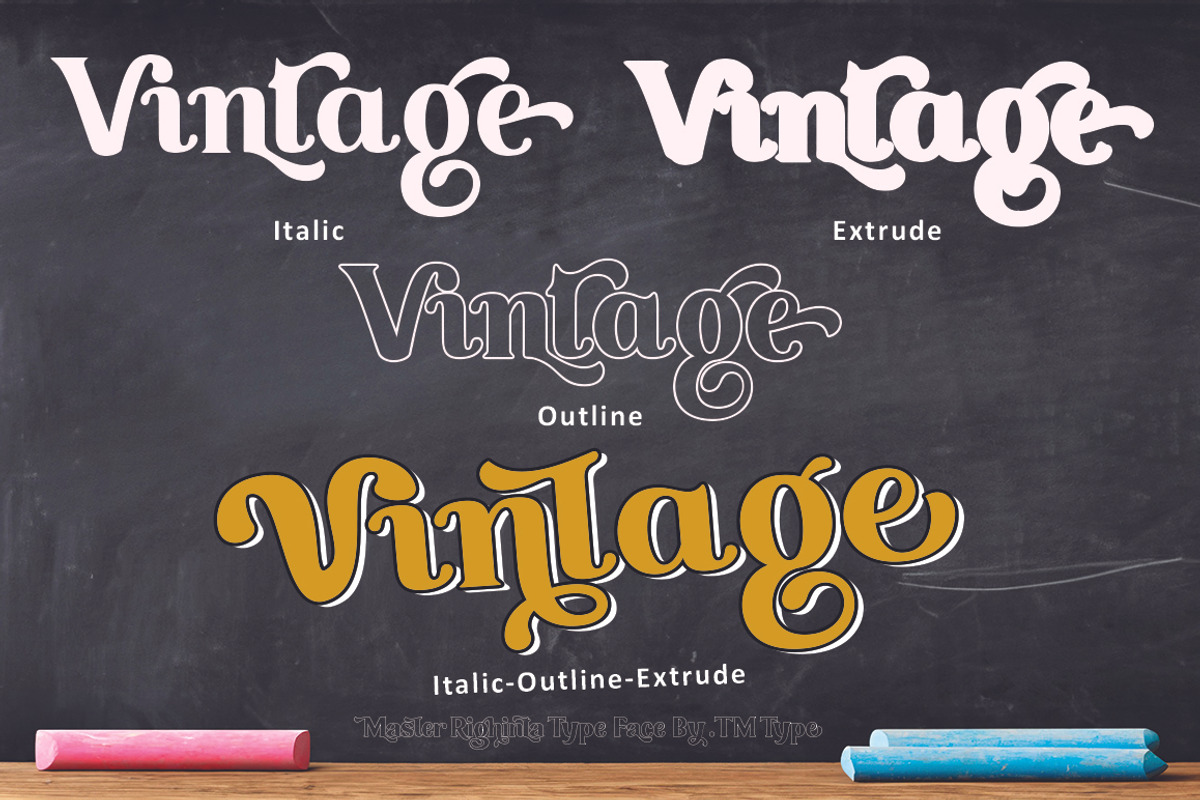 Master Righinta, a Serif Font by TM Type (Photo 5 of 15)