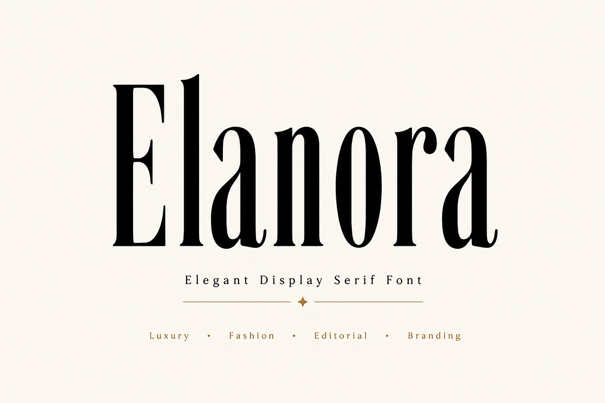 Elanora, a Serif Font by Wow Magic (Photo 1 of 4)