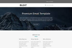 BLEAT - Responsive Email Template