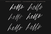 Metallic Brush Kit for Procreate, a Brush Add-On by theinkaffair (Thumbnail 4 of 8)