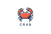 Stylized Crab Logo, a Branding & Logo Template by Logocreative (Thumbnail 1 of 2)