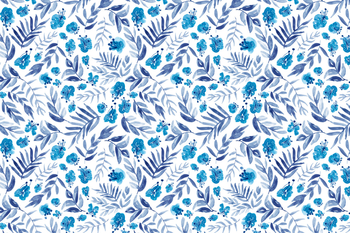 Azure and indigo, a Pattern Graphic by Anya-D (Photo 3 of 5)