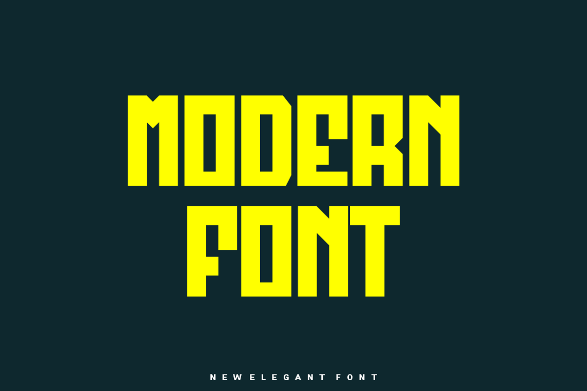 Raster Mania - Font, a Sans Serif Font by artchiles_design (Photo 2 of 5)