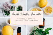 Oiling styled stock photo bundle | 4 featuring social media, instagram, a Health & Medical Photo by Brand Strategy Co. (Thumbnail 1 of 6)