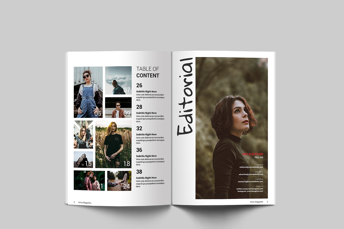 Multipurpose Magazine, a Magazine Template by BoriesBechker (Photo 2 of 17)