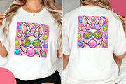 Retro Bunny Easter, Bubblegum Bunny, an Illustration by OK Design (Thumbnail 4 of 6)