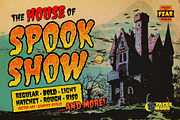House of Spook Show Collection, a Handwritten Font by Paper Moon Graphic Supply (Thumbnail 1 of 24)