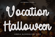 Vocation Halloween, a Handwritten Font by FreshTypeINK (Thumbnail 1 of 8)