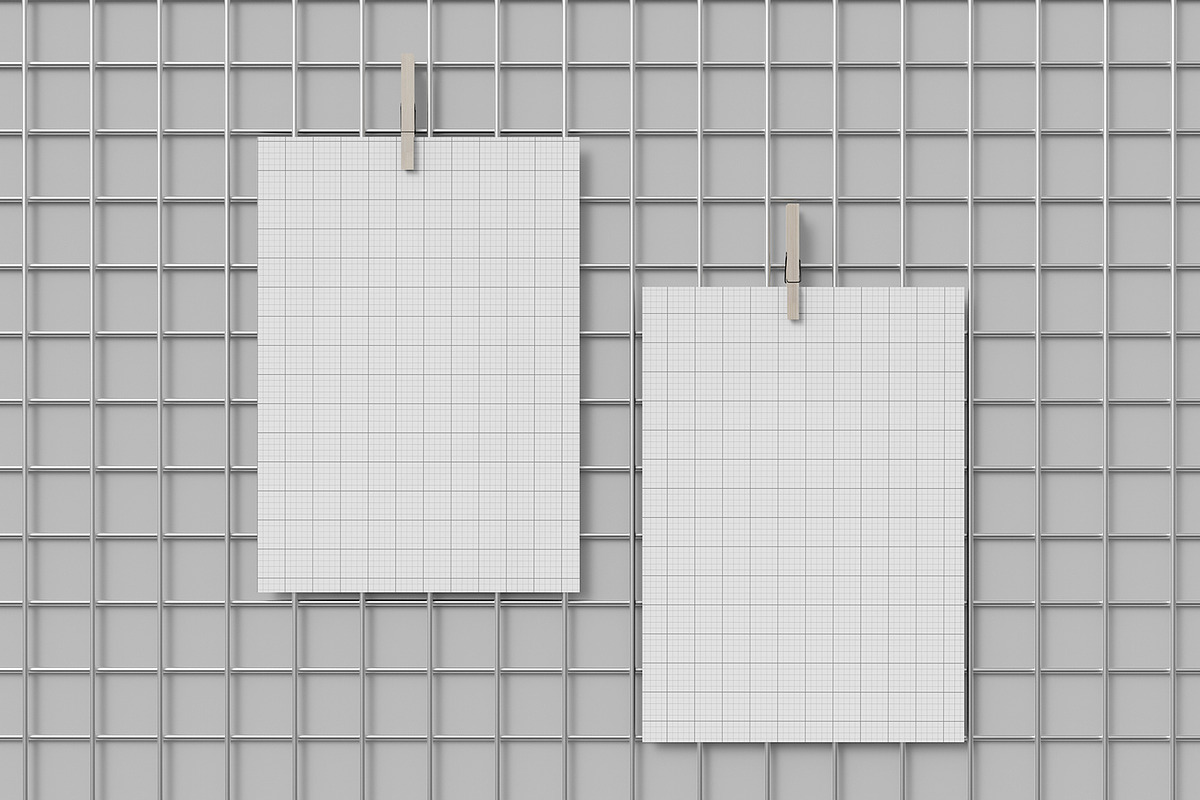 Hanging Instant Photo Mockup PSD, an Advertising Mockup by graphypix (Photo 4 of 4)
