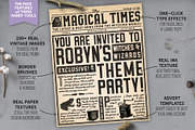 Vintage Newspaper Creator, a Brushes & More by The Artifex Forge (Thumbnail 2 of 23)