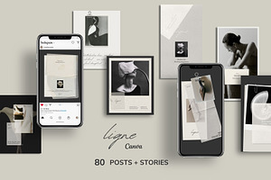 Aesthetic Paper Mockup IG + Stories, a Social Media Template by Studio Suvelle