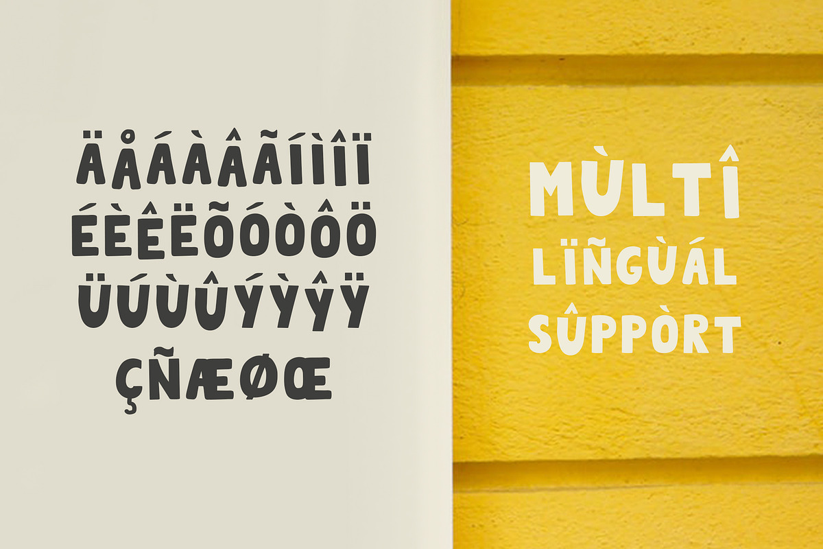 QUIRKY Playful Font Family preview 4