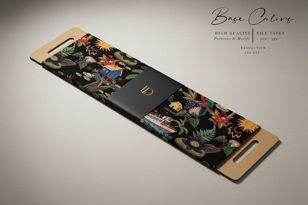 Jungle Tropical & Abstract Folk Art, a Pattern Graphic by Luiz da Rolt Grathwohl (Photo 8 of 10)