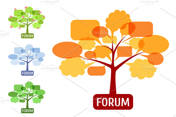 Set Of Icon For Forum