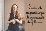 Teacher, a Handwritten Font by InermediaSTUDIO (Thumbnail 7 of 8)