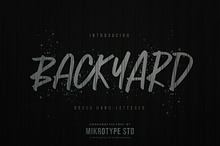 Backyard Natural Business Font