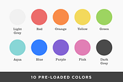 120 Flat Ribbons for Web Designers, a Templates & Theme by FinestPixels (Thumbnail 3 of 3)