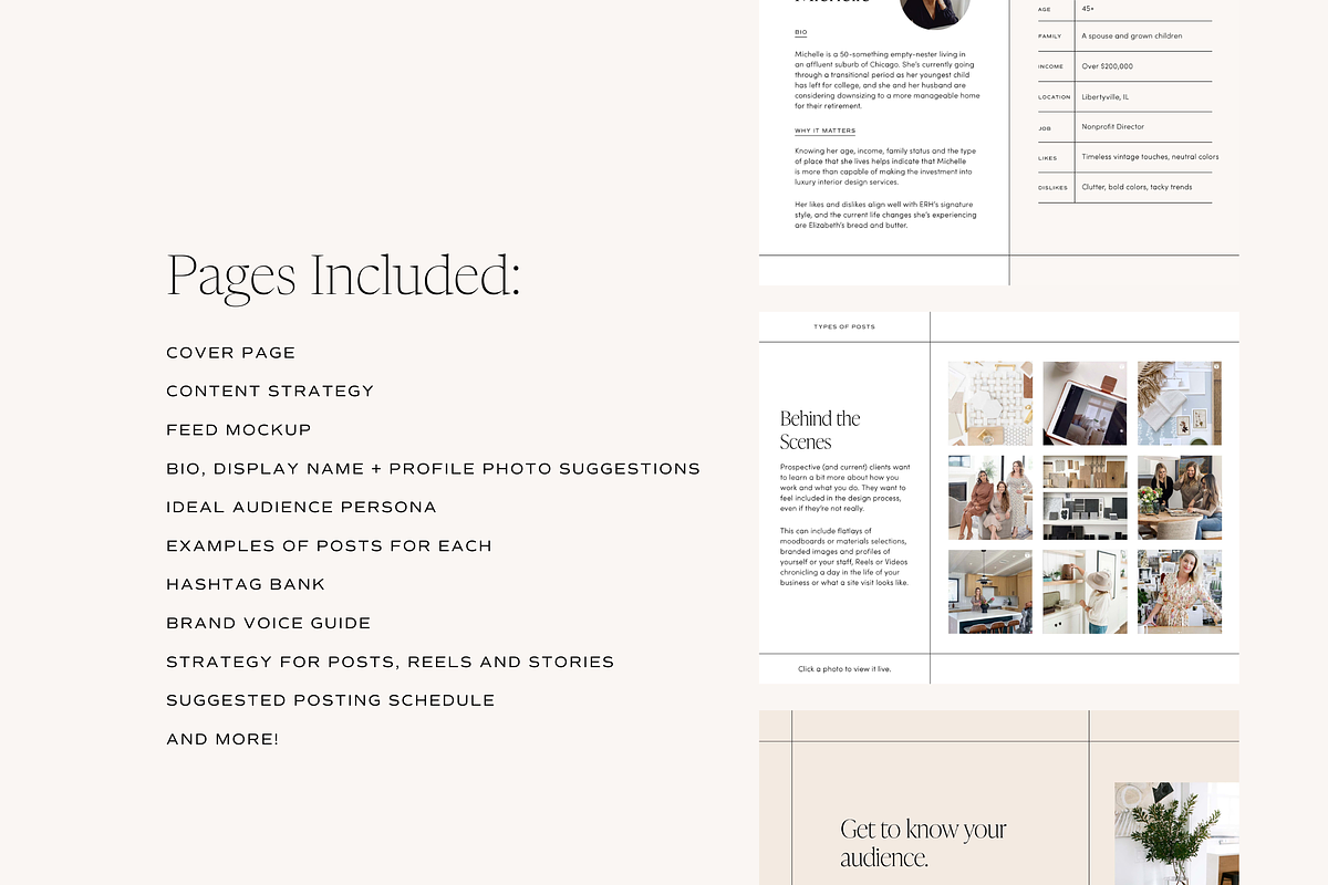 Instagram Strategy Template, a Templates & Theme by Madewest Supply Co. (Photo 2 of 5)