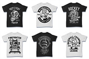 100 Vector Tshirt Designs ( B/W ), an Illustration by roach_graphic (Thumbnail 16 of 20)