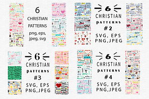 BUNDLE 30 CHRISTIAN PATTERNS