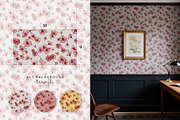 Dreamy floral seamless pattern set, a Pattern Graphic by Momosama Studio (Thumbnail 4 of 5)