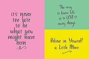 Make Believe Font, a Sans Serif Font by ElleMarieCalligraphy (Thumbnail 10 of 14)