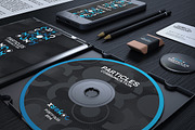 Black And Blue Corporate Identity, a Stationery Template by Marvel (Thumbnail 1 of 5)