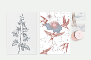 Floral Patterns & Vector Elements, a Decorative Illustration by FleurArt (Thumbnail 6 of 6)