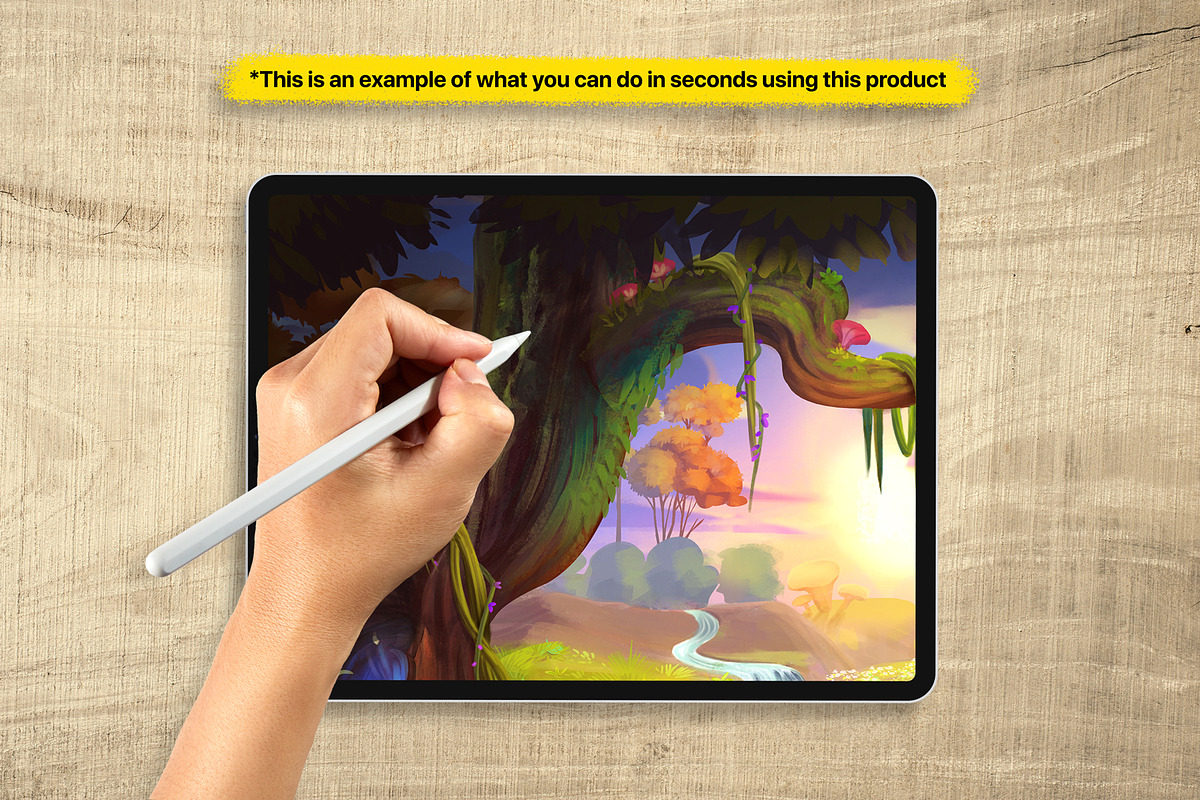 iPad Pro Mockup — Hands + Extras, an iPad Mockup by Frisk Shop (Photo 9 of 12)
