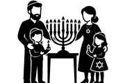 Hanukkah Craft Silhouette Bundle, an Object Graphic by Gfx_Store (Thumbnail 12 of 16)