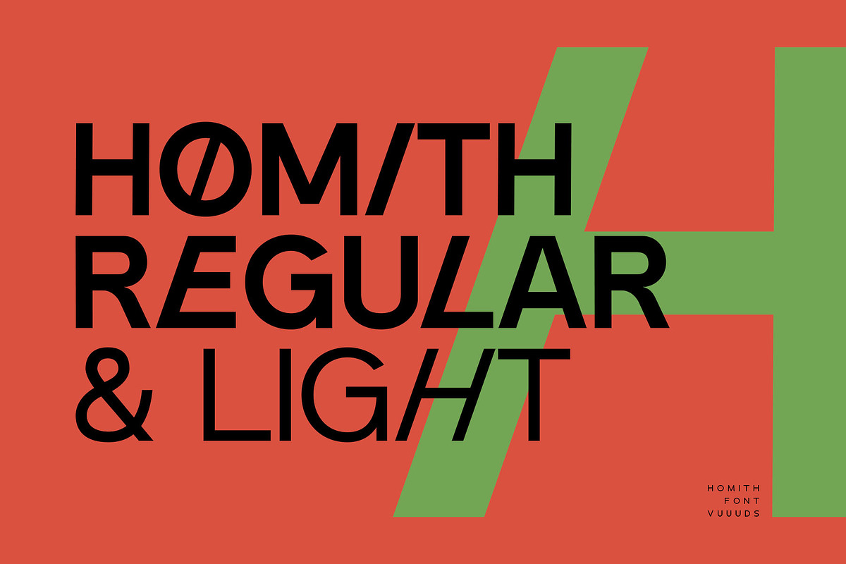 Homith, a Sans Serif Font by vuuuds (Photo 8 of 12)