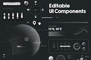 Buttons and Switches - Mega UI V1, an UI Kit Template by Giallo (Thumbnail 7 of 7)