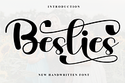Besties, a Handwritten Font by InermediaSTUDIO (Thumbnail 7 of 8)