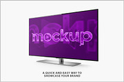 Smart TV Screen Mockup PSD, a Mockup by Bruno's Shop (Thumbnail 4 of 4)